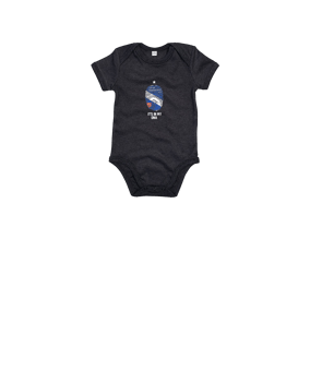 Merch Baby Body Charcoal Grey Melange