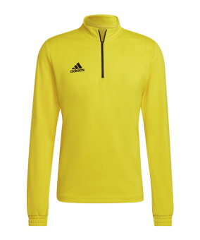 adidas Entrada 22 HalfZip Sweatshirt Gelb - gelb