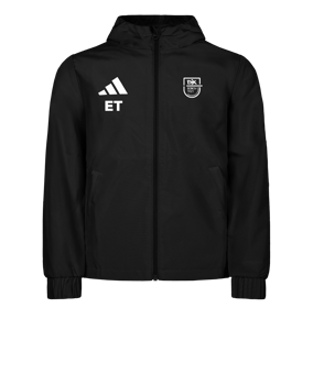 adidas Entrada 26 Allwetter-/Regenjacke Schwarz