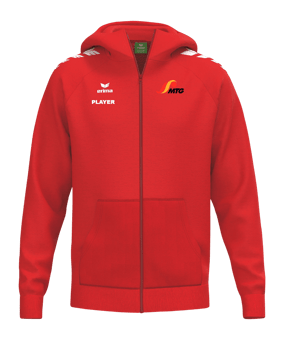 Erima CMPT Wings Kapuzenjacke Rot F2072622