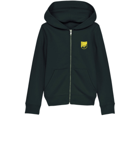 Merch Mini Cultivator 2.0 Zip-Hoodie Kids Black | #justlogo1c