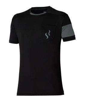 Mizuno SR4 Casual T-Shirt Schwarz F09 - schwarz
