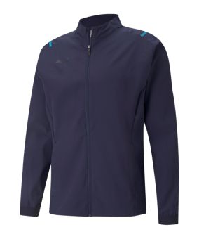 PUMA teamCUP Sideline Trainingsjacke Blau F02 - blau