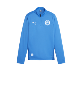 PUMA teamGOAL Training 1/4 Zip Sweatshirt Kids F02
