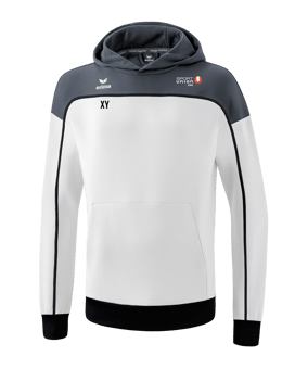 Erima Change by Hoody Kids Weiss Grau 