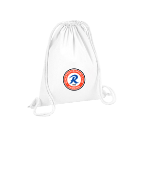 Merch Organic Premium Cotton Gymsack White | logo4c