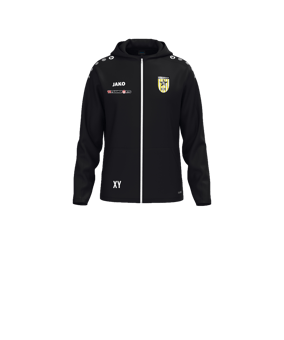 JAKO One Kapuzenjacke Kids Schwarz F800