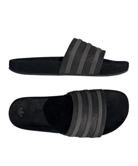 adidas Originals adilette Schwarz Weiss - schwarz