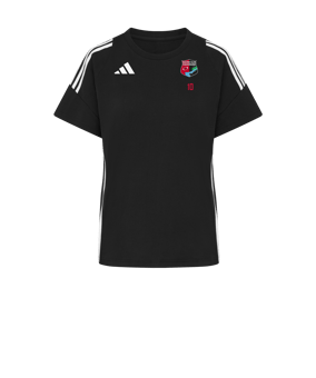 T-shirt adidas Tiro 24 femmes noir blanc 