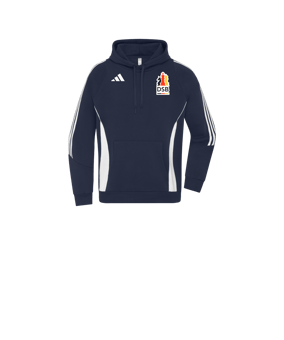 adidas Tiro 24 Hoody Kids Blau Weiss