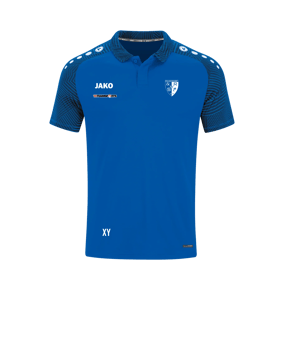 JAKO Performance Polo Blau Blau F403