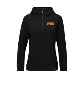 JAKO Pro Casual Hoody Damen Schwarz F800