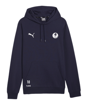 PUMA teamGOAL Casuals Hoody Blau F06