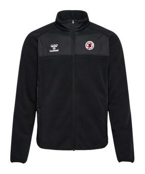 Hummel hmlGO Fleece Trainingsjacke Schwarz F2001 