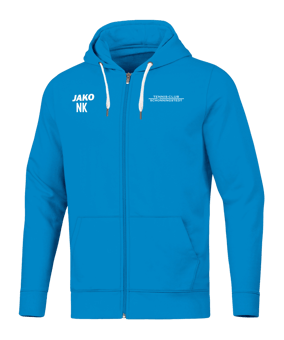 JAKO Base Kapuzenjacke Blau F89