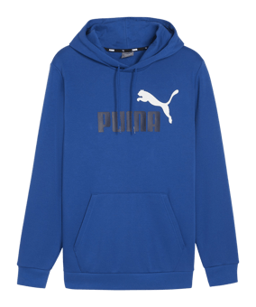 PUMA Essentials 2 Col Big Logo Hoody Blau F021 - blau
