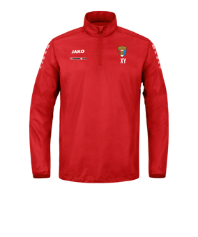 JAKO Team Rainzip Sweatshirt Rot F100