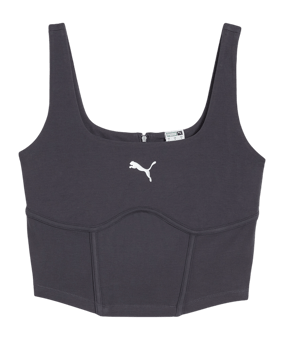 PUMA Dare To Gym2k Corset Sport-BH Damen Grau F69 - grau