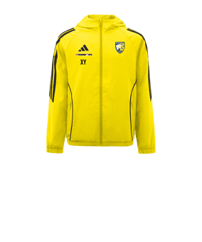 adidas Tiro 24 Windbreaker Kids Gelb Weiss