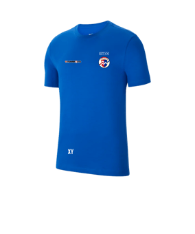 Nike Park 20 T-Shirt Blau Weiss F463