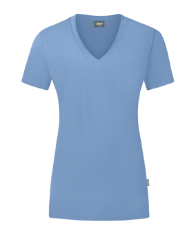 JAKO Organic T-Shirt Damen Blau F460 - blau