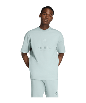 adidas All SZN Embroidered T-Shirt Grün - gruen