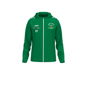 JAKO One Kapuzenjacke Kids Grün F200