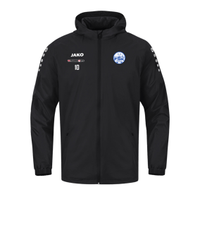 JAKO Team 2.0 Allwetterjacke Schwarz F800