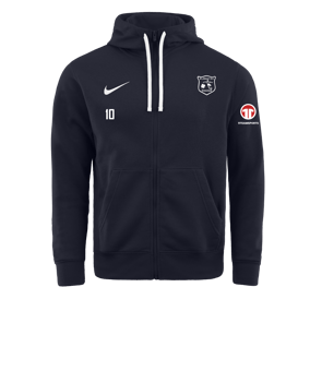 Nike Park 20 Fleece Kapuzenjacke Blau F451