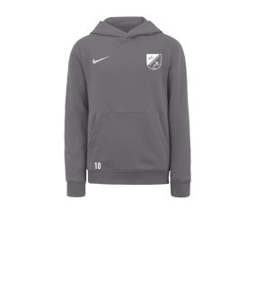 Nike Park 20 Fleece Hoody Kids Grau Weiss F071