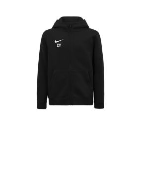 Nike Park 20 Fleece Kapuzenjacke Kids Schwarz F010