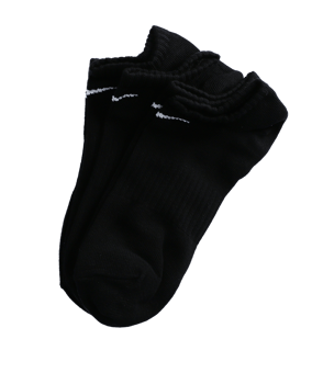 Nike Everyday LW No-Show Socken 3er Pack F010 - schwarz