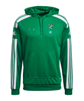 adidas Squadra 21 Hoody Grün Weiss