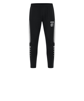 JAKO Power Trainingshose Kids Schwarz Weiss F802