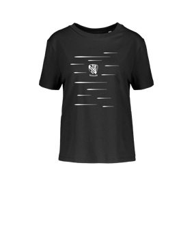 Merch Muser T-Shirt Women Black | #lines