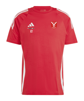 adidas Tiro 24 T-Shirt Rot Weiss