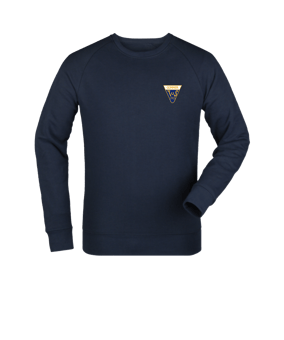 Merch Roller Sweatshirt French Navy | #justlogo4c