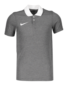 Nike Park 20 Poloshirt Kids Grau Weiss F071 - grau