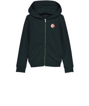 Merch Mini Cultivator 2.0 Zip-Hoodie Kids Black  | #logo4c
