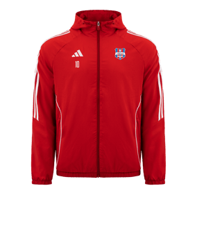 adidas Tiro 24 Windbreaker Rot Weiss