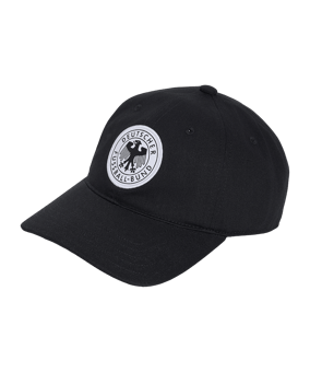 adidas DFB Deutschland Curved Cap Schwarz - schwarz