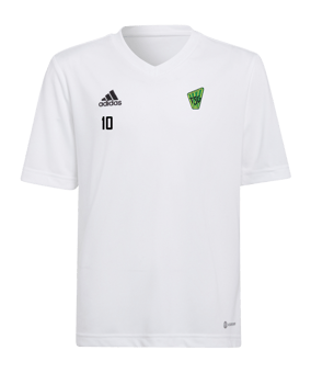 adidas Entrada 22 Trikot Kids Weiss