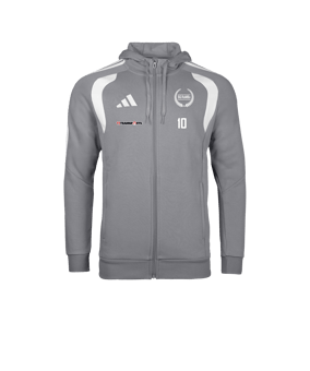 adidas Tiro 26 League Kapuzenjacke Grau