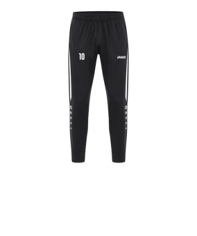 JAKO Power Polyesterhose Kids Schwarz Weiss F802