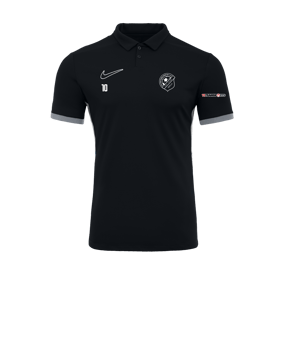 Nike Academy 25 Polo Schwarz F010
