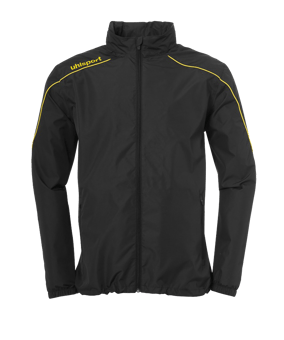 uhlsport Stream 22 Allwetterjacke Schwarz Gelb F23 - schwarz