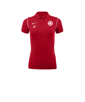 Nike Park 20 Poloshirt Damen Rot Weiss F657