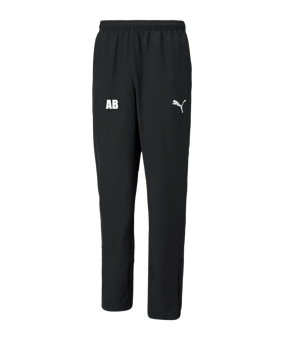 PUMA teamRISE Sideline Trainingshose Schwarz F03