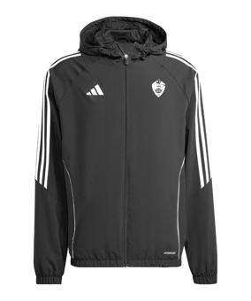 adidas Tiro 24 Windbreaker Schwarz Weiss