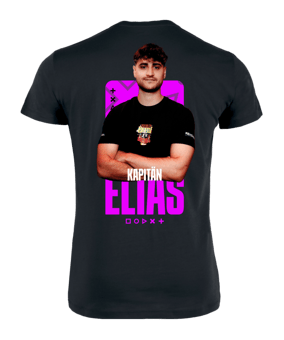 Battle of the Socials T-Shirt "Team Elias" Schwarz - schwarz